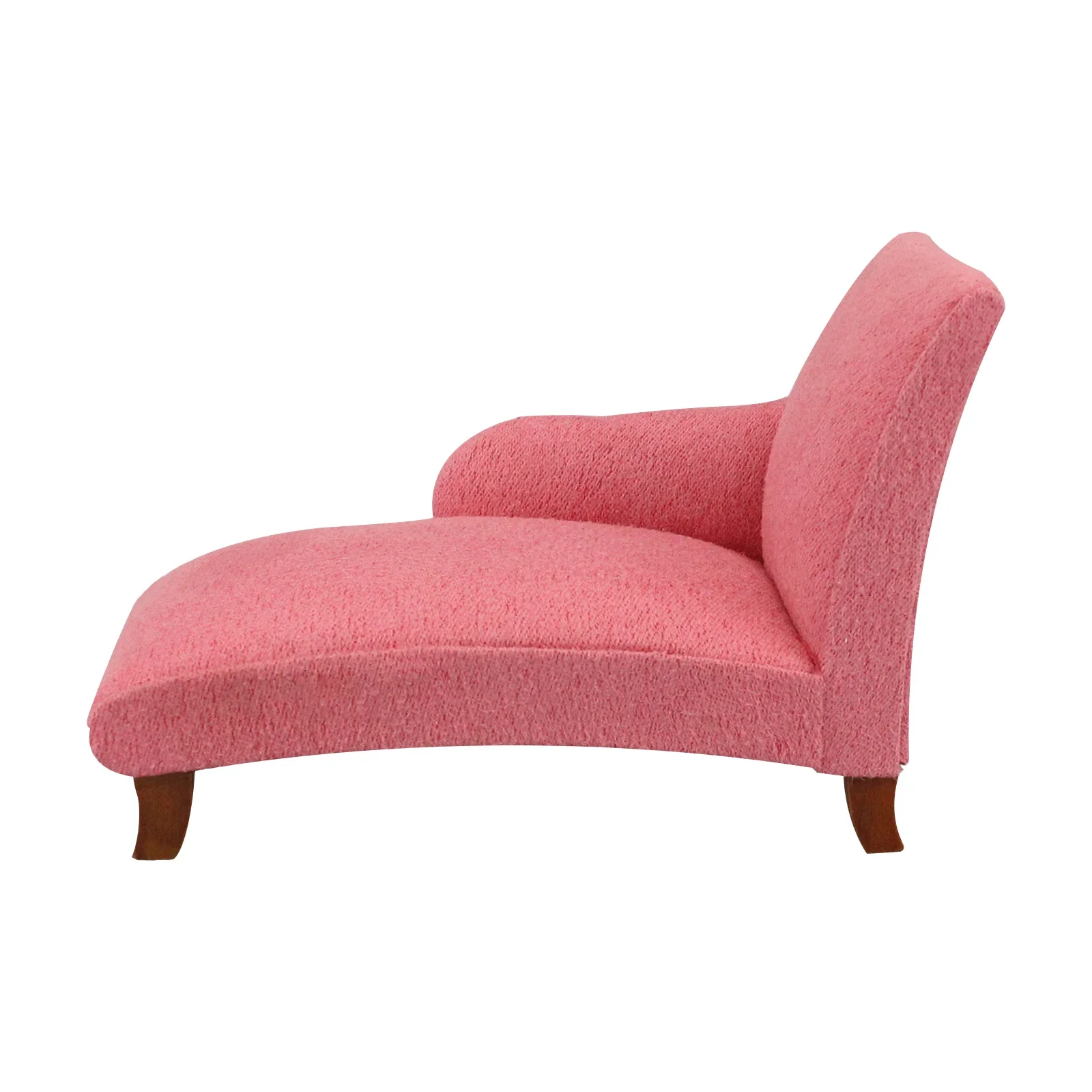 

Miniature DollHouse 1/12 scale Sofa watermelon color fabric couch