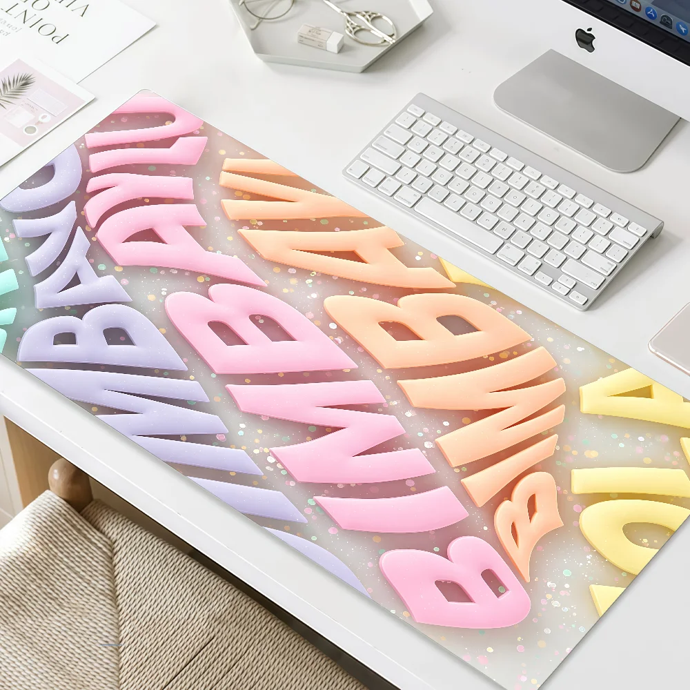 Mouse Pad MousePad Non-slip Lockedge Office Student Logo Fashion B-BIMBA Gaming Thickened Large Writing Pad Cushion