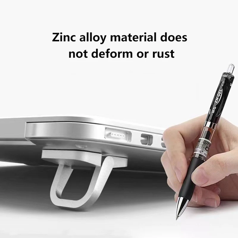 2Pcs For Macbook Notebook Stand Cooling Holder Laptop Stand Mini Portable Holder Foldable Nvisible Laptop Riser Bracket