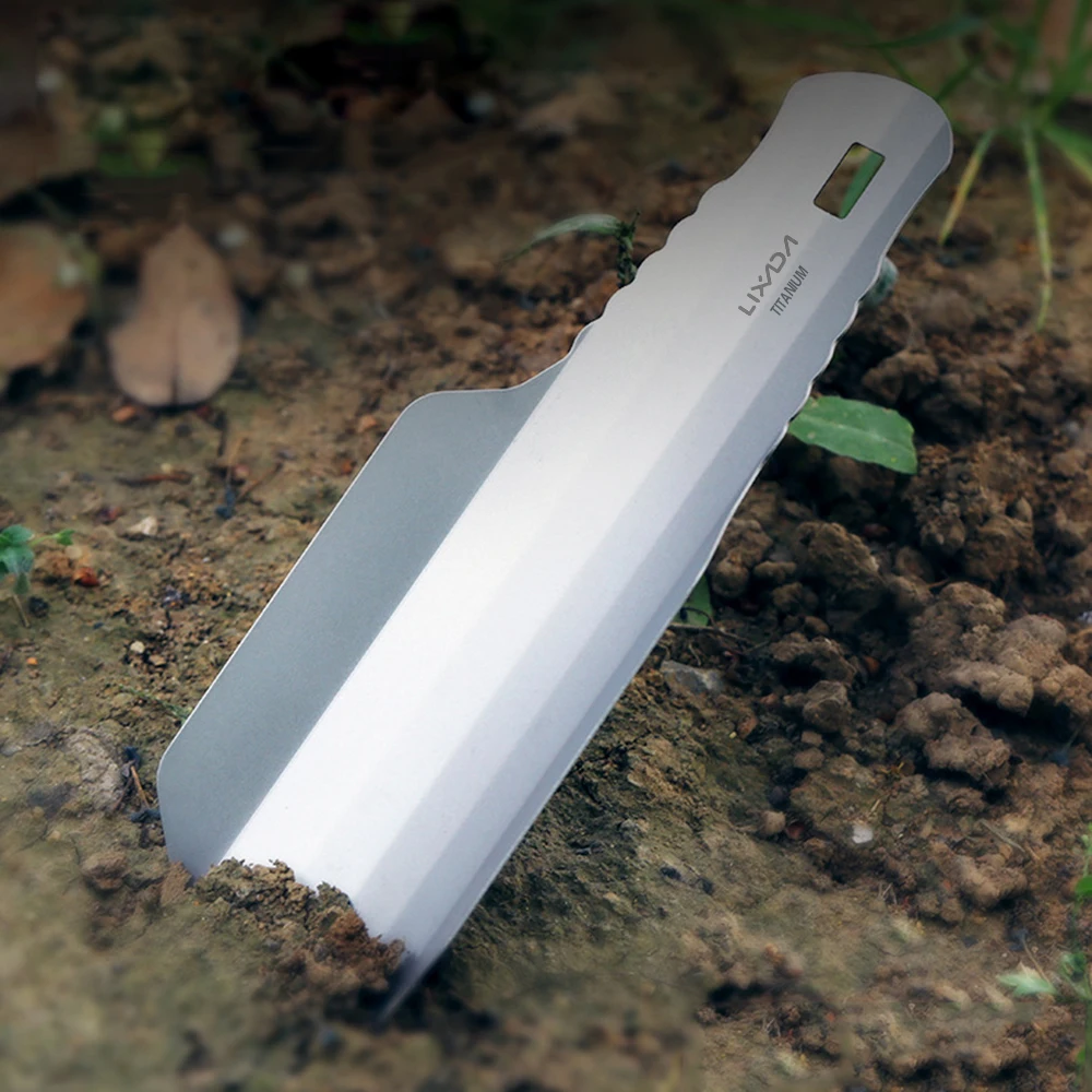 Pala de mano de titanio Lixada - Garden Hand Trowel reseña y precio