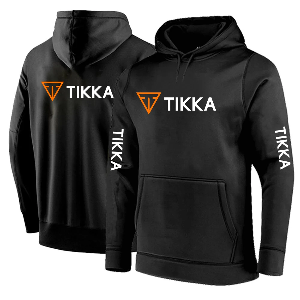 Tikka By Sako Finland Firearms Logo 2022 Men's New Solid Color Fashion Hip Hop Sweatshirt Pullover Printing Casual Hoodies Tops