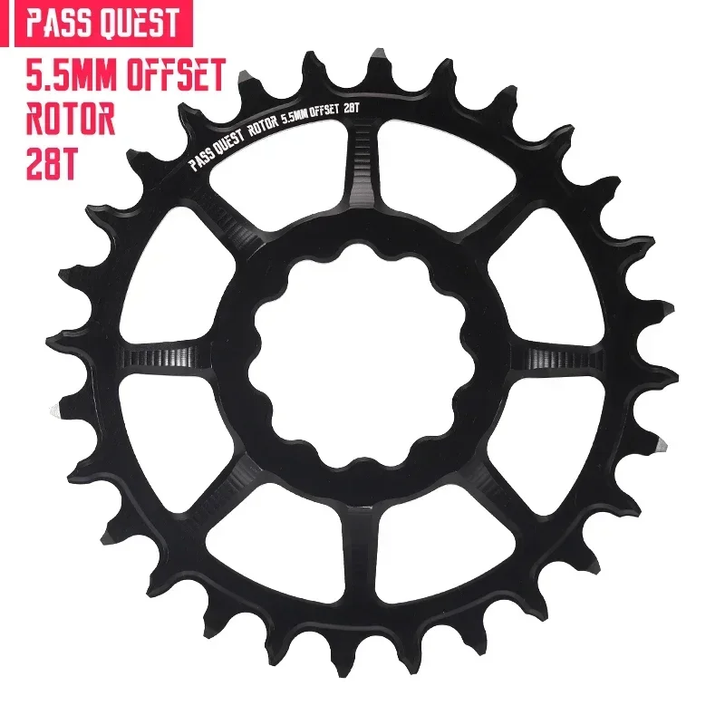 

5.5mm OFFSET Round Bicycle Sprocket 28T/30T/32T/34T/36T Suitable For REX 1.1/REX 2.1/3D+XC2/3DF XC2 Sprocket Bicycle Parts