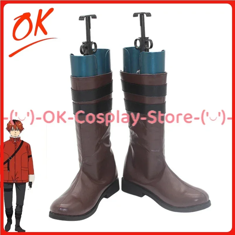 

[На заказ] Обувь для косплея Старка Frieren at the Funeral, аниме, реквизит для ролевых игр, Хэллоуин, карнавал, вечерние ботинки из искусственной кожи