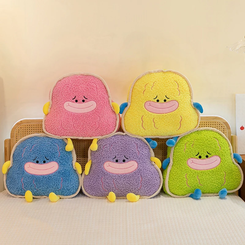 かわいいぬいぐるみ、キュートなアイスクリームのぬいぐるみ、子供の誕生日プレゼント、女の子のための柔らかい枕、夏の昼寝用ソファクッション、腰サポート