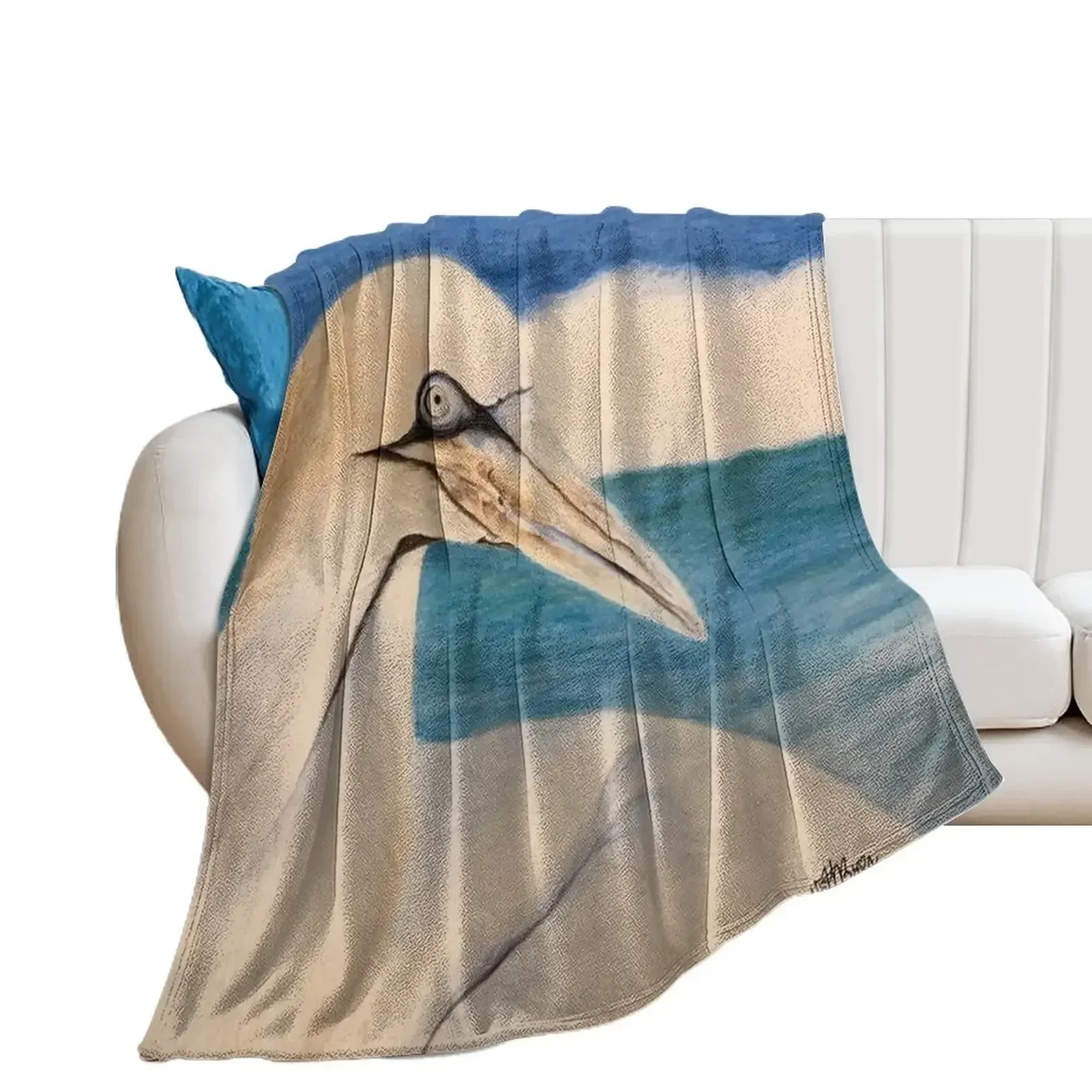 

Superb Gannet at the beach | beach lover Throw Blanket for babies Beach Fashion Sofas Blankets