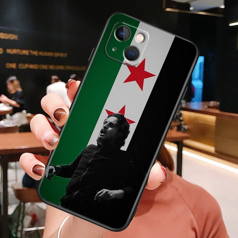Syria Syrian Republic Flag Phone Case For iPhone XR X XS Max 11 12 13 14 15 Pro Max 7 8 Plus SE 2020 2022 Back Cover
