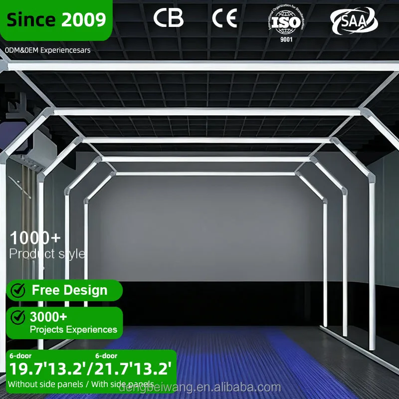 

ZG/E1009 LED Waterproof 6500K Bright AC Aluminium Housing Car Workshop Auto Detailing Inspection Garage Lamp Tunnel