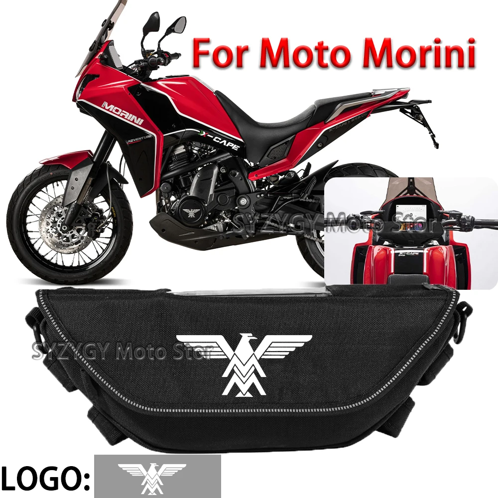 

For Moto Morini X-cape 649 650 Milano1200 850 Motorcycle Bag Outdoor Retro Convenient Fashion Tool Storage Navigation Bag