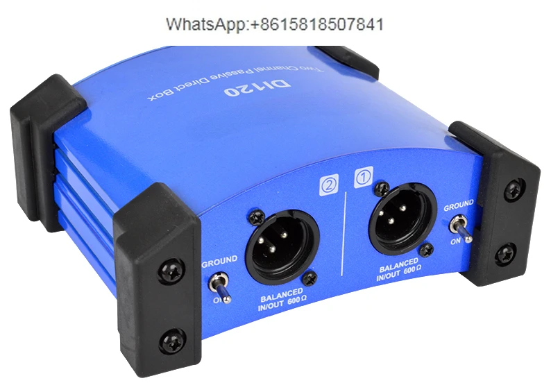 

DI120 Two-way Passive DI Box, Impedance Converter DI BOX Stage Effect