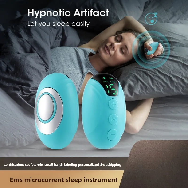 مساعد النوم EMS القابل لإعادة الشحن - مكركرنت مكون من 15 مستوى مع شاشة للاسترخاء #1