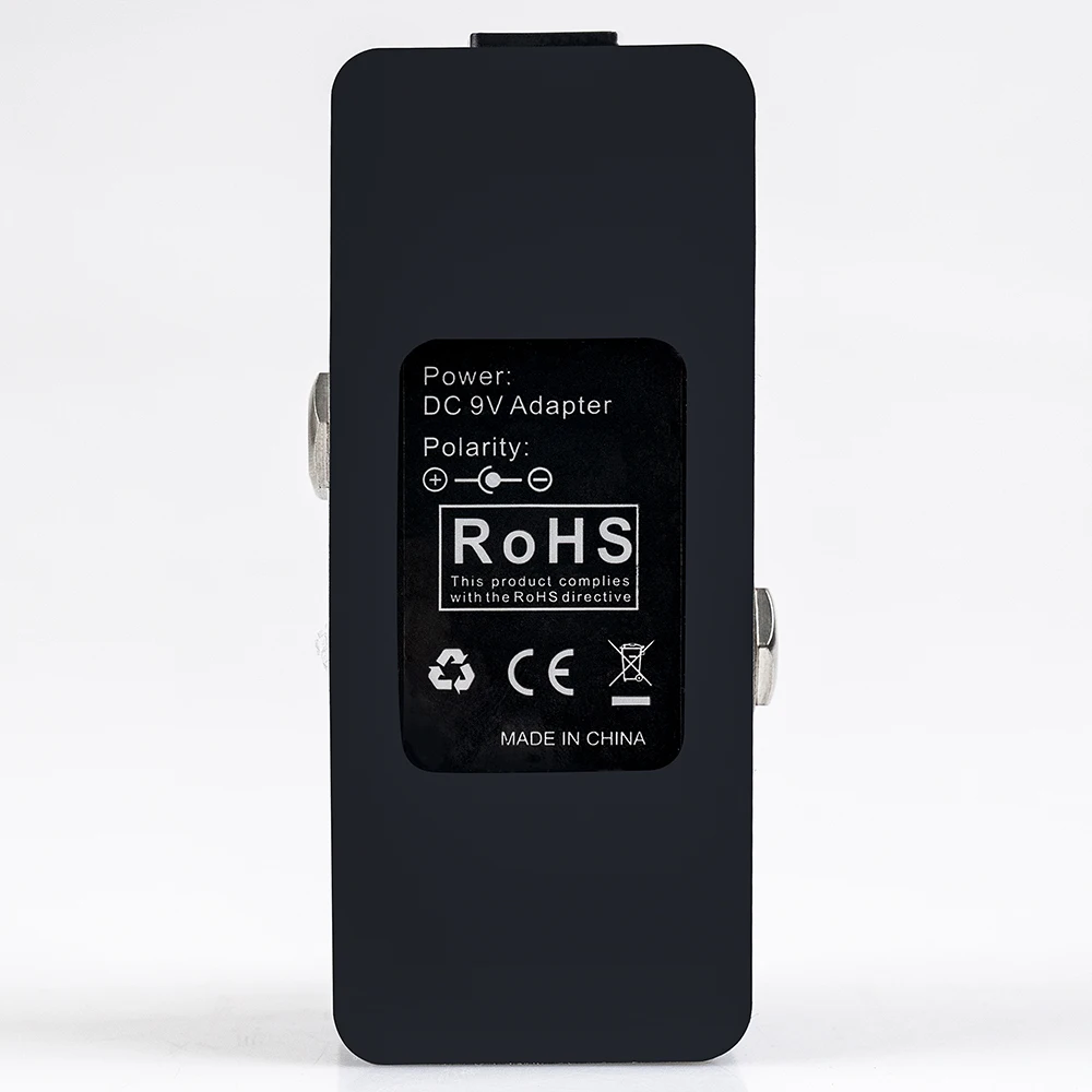 AROMA AT-07 Mini Foot Guitar Tuner HD Display Effect Pedal Guitarra Chromatic Tuning Tuner Metal Shell Guitar Parts Accessories