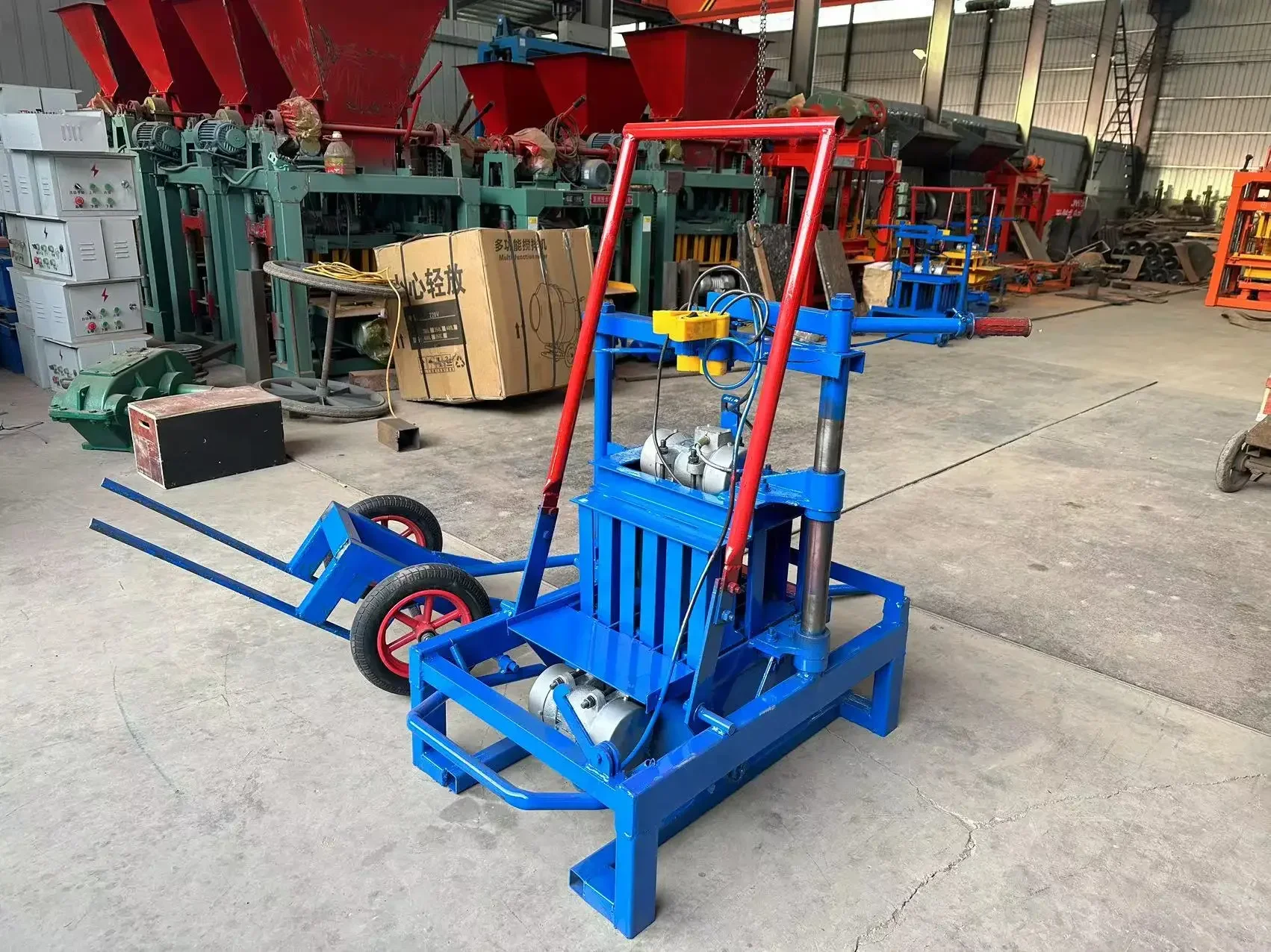 Selected Good Items Hot Sales Brick Laying Machine Making Small Automatic Brick Making Machine 4 Inch Brick Making Machine