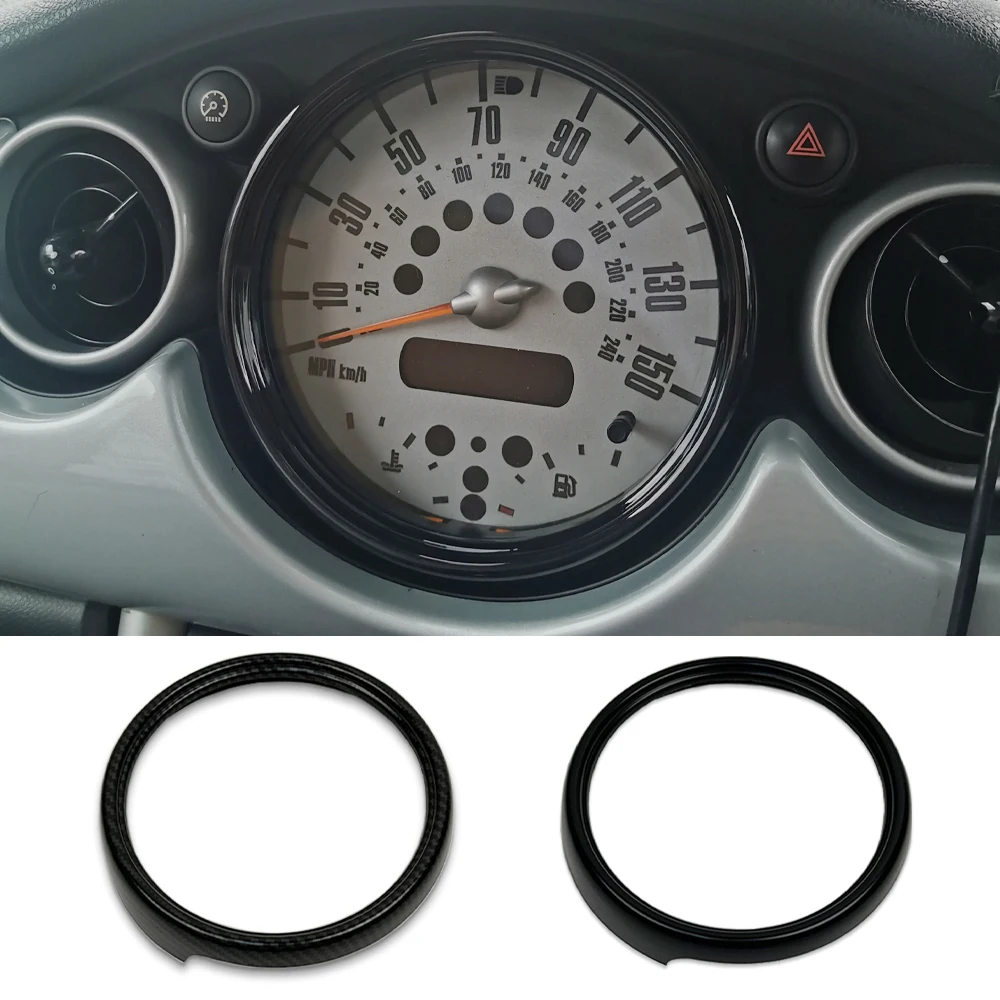 

For Mini Cooper R50 R52 R53 2001 2002 2003 2004 2005 2006 Speedometer Trim Ring Cover Decoration Sticker Styling Car Accessories