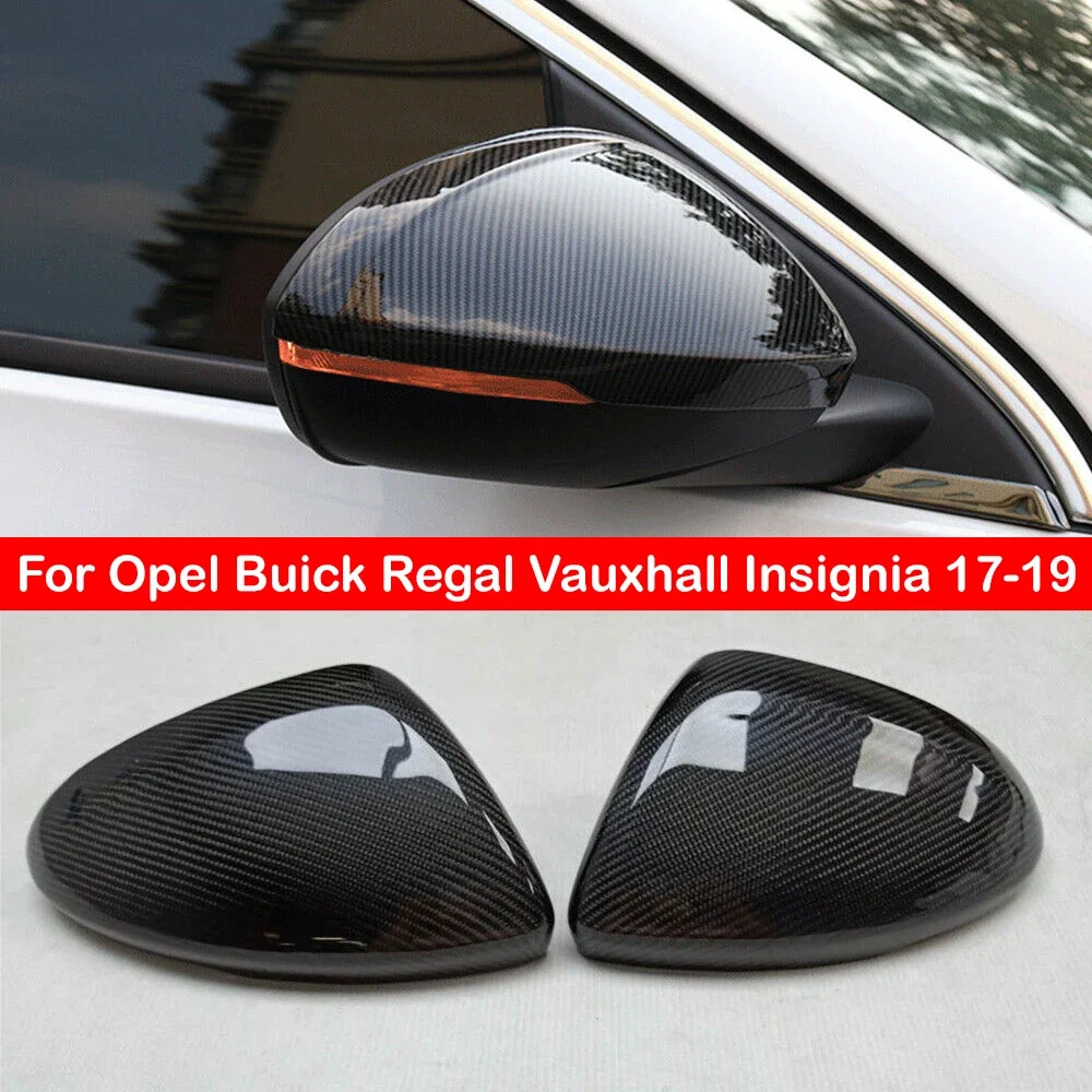 

For Opel Buick Regal Vauxhall Insignia 2017-2019 Car Replacement Rearview Side Mirror Cover Wing Cap Exterior Door Case Trim
