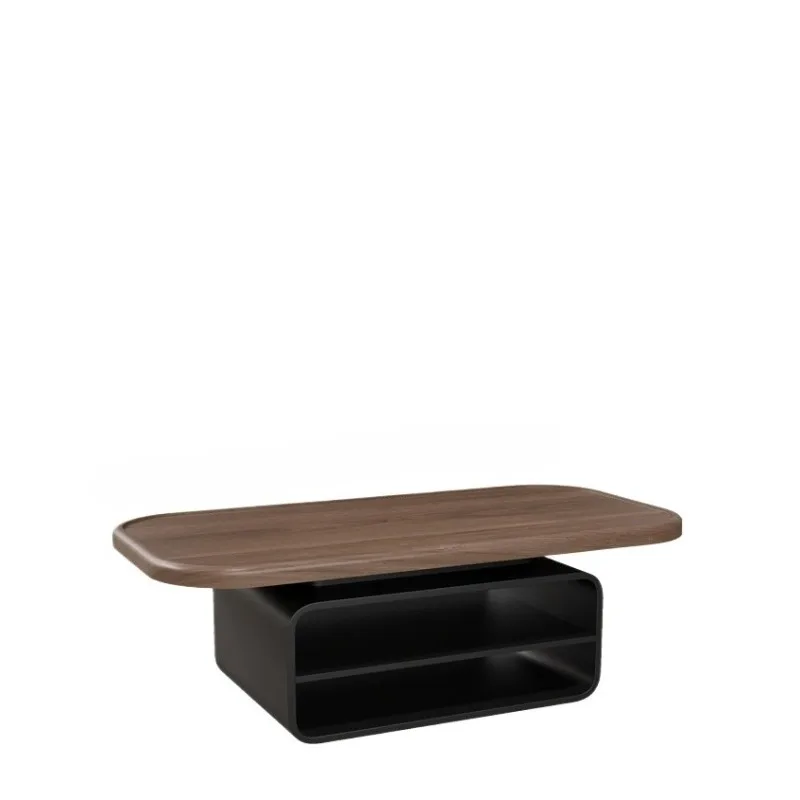 

Rectangular coffee table with storage living room coffee table Light luxury luxury living room furniture