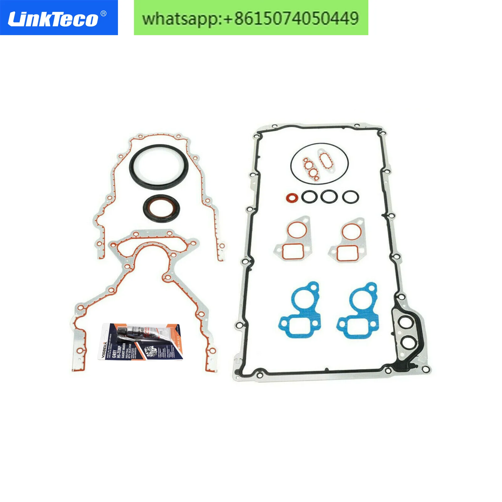 The lower gasket set is suitable for 97-16 Universal 4.8 5.3 6.0 6.2 liters CS9284