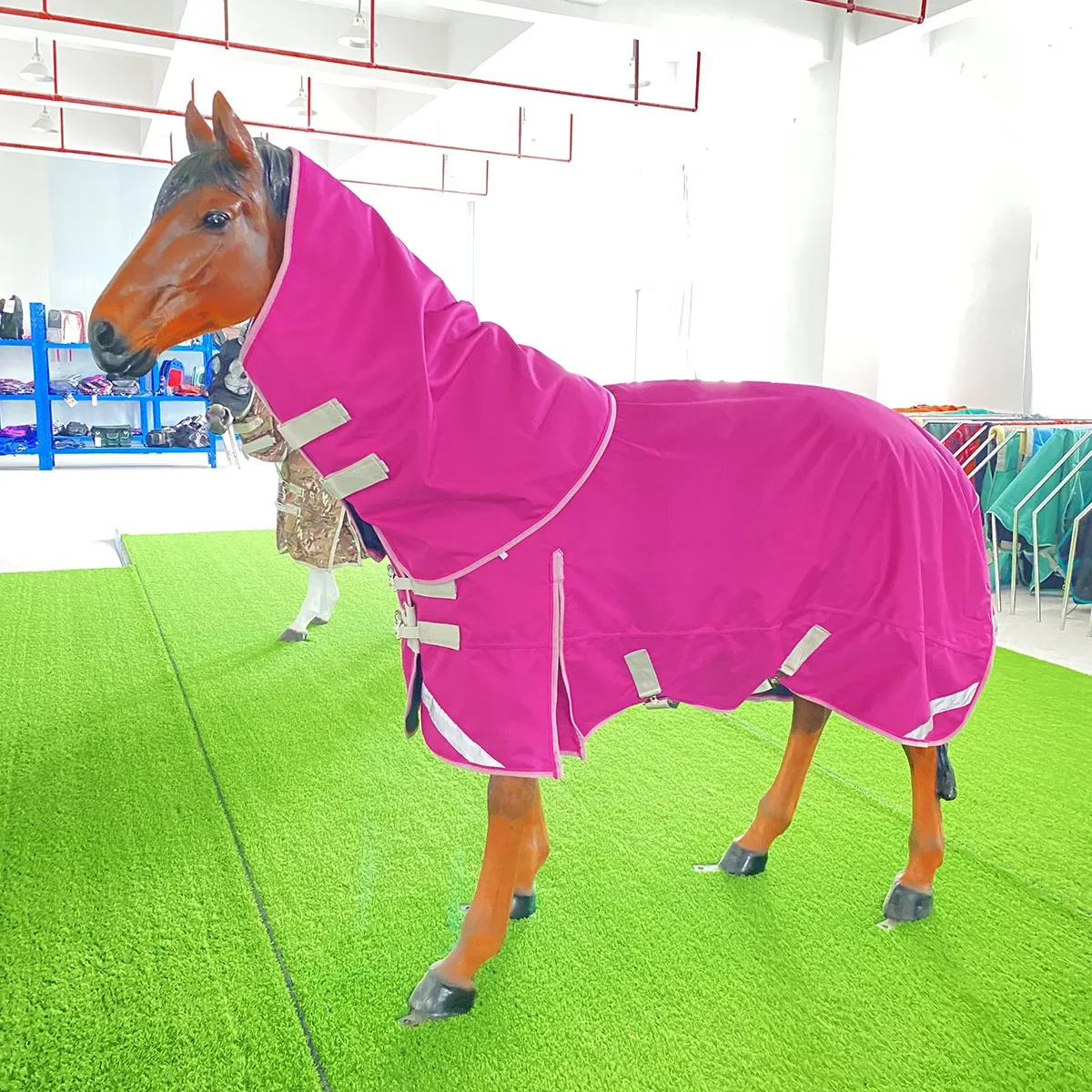 Factory Sale Light Weight Winter Waterproof Horse Equipment Equestrian Sports Warm Product Sheets Turnout Ripstop Horse Rugs