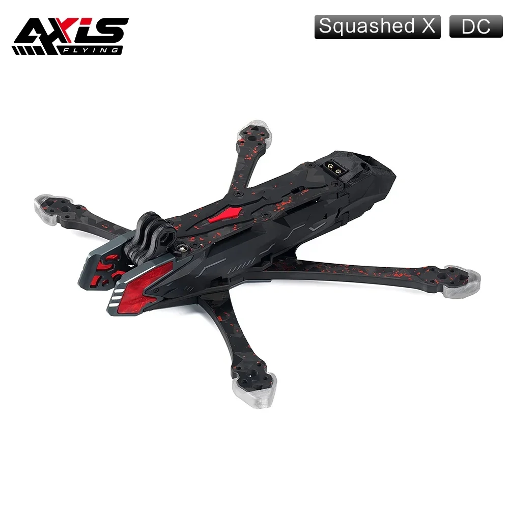 

Axisflying Manta 5 Pro DC / Squashed X 5 дюймов 6S Комплект рамы FPV Колесная база 226,5 мм для RC FPV Фристайл Дрон