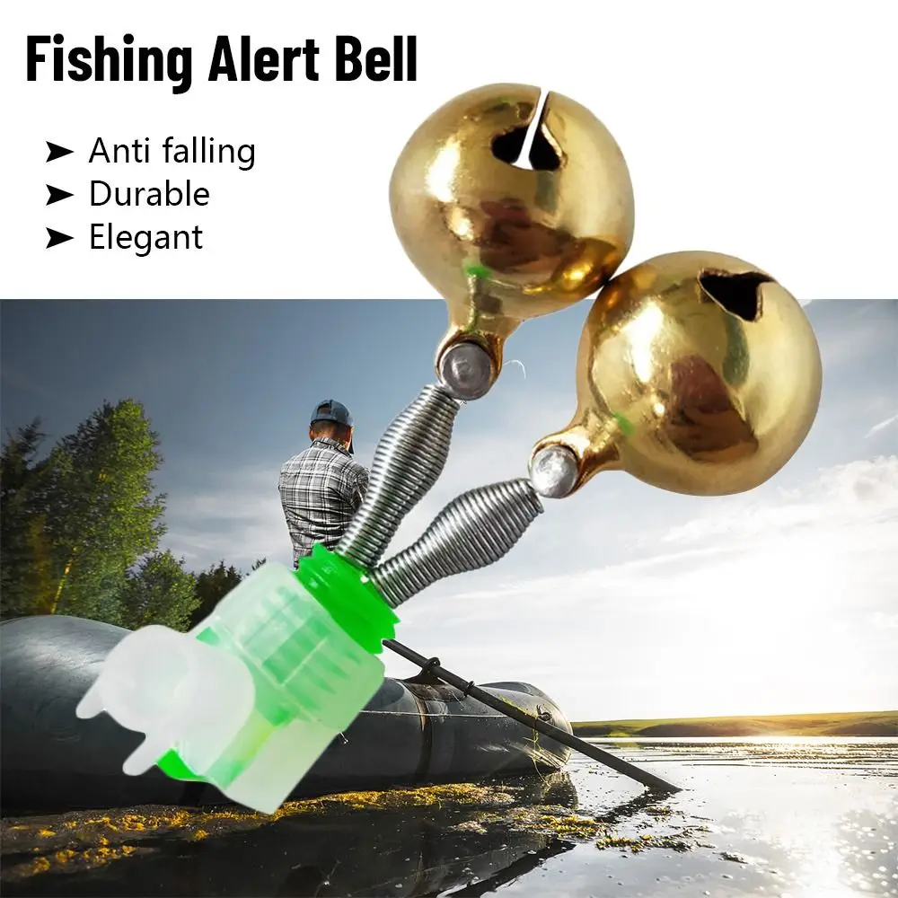 5 PCS High Quality Electronic Portable Fishing Alert Bell Bite Sound Alarm LED Light Rod Tackle