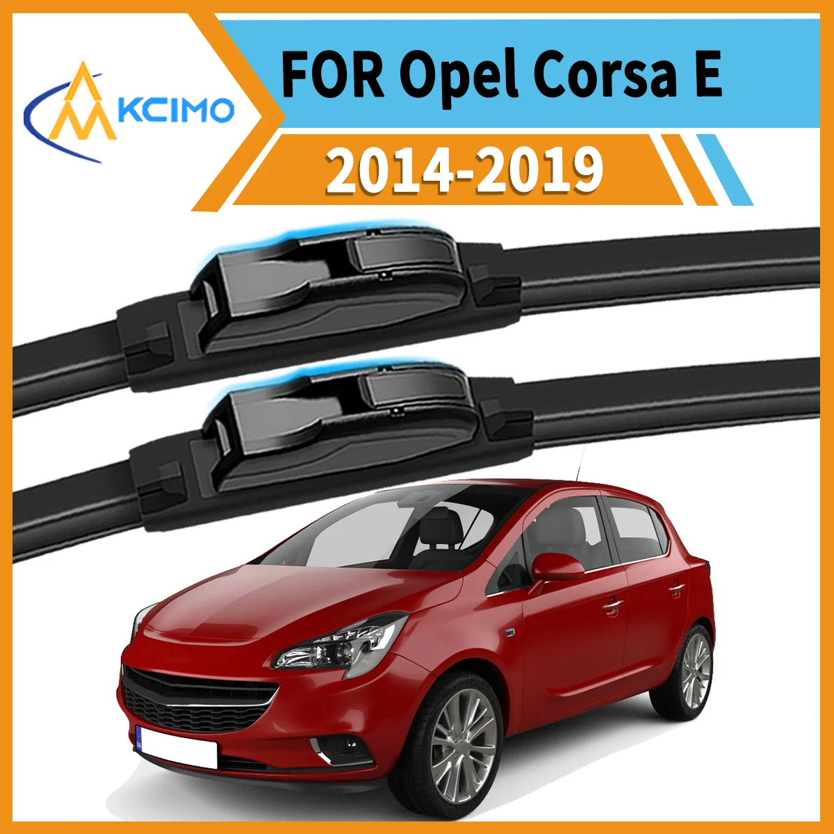 

Ultimate 2 Front Wiper Blades for Opel Corsa E X15 2014–2019 Ensures Clear Vision & Safe Driving in Rain Snow or Sun