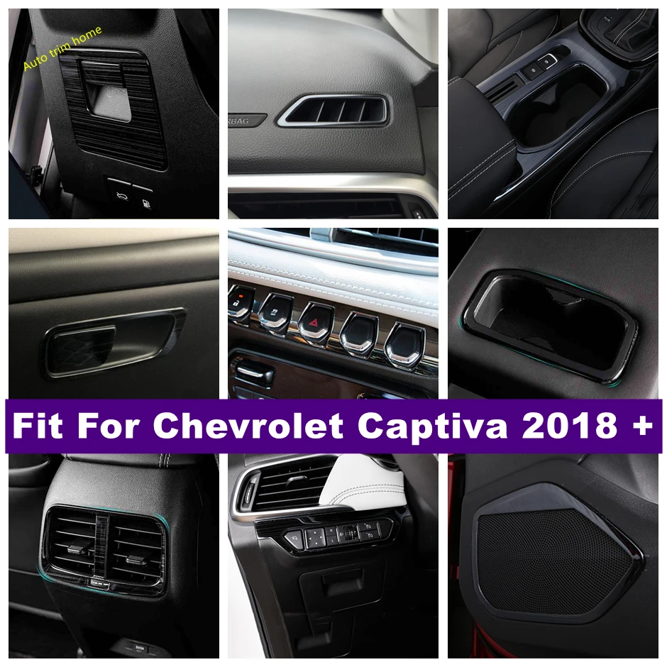 

Window Lift Button Door Speaker Air AC Vent Glove Storage Box Cover Trim Fit For Chevrolet Captiva 2018 - 2021 Car Accessories