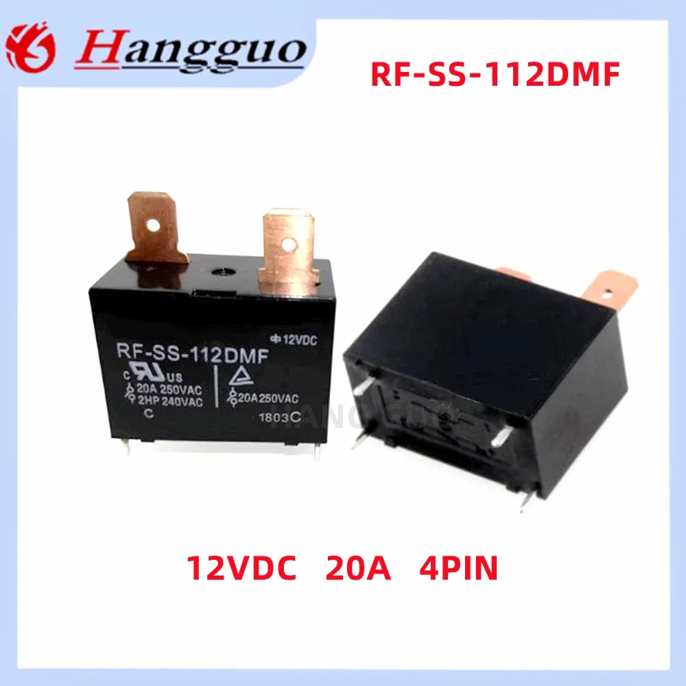 HG/  5PCS/Lot Original RF-SS-112DMF 20A 12V WRG Relay 4-pin 20A Power Relay