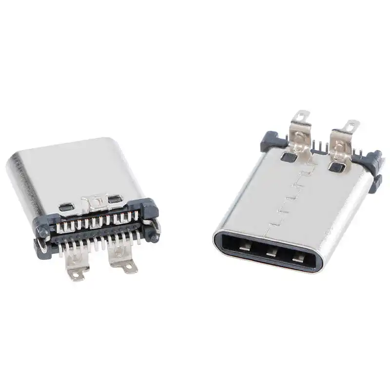 Original genuine USB Type-C 24P male surface-mount three-leg fast charging interface plug USB connector