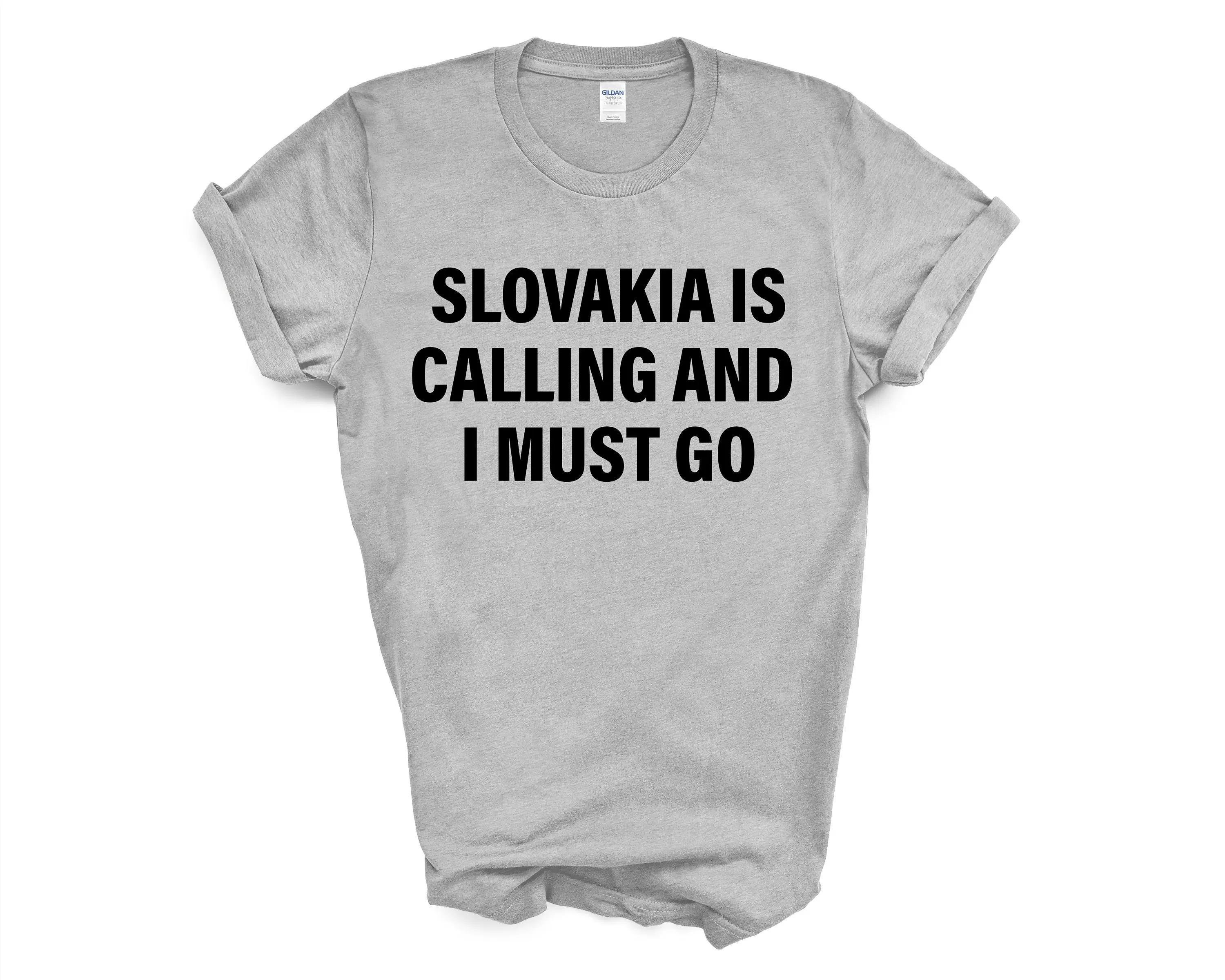 Slovakia T Shirt Is Calling And I Must Go 4132