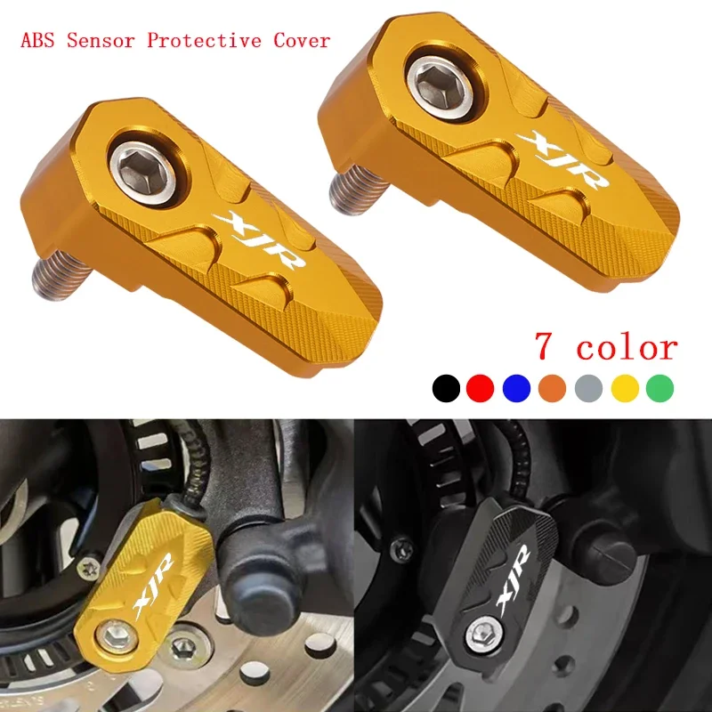 

For YAMAHA XJR1300 XJR1200 XJR 1200 1300 Accessories Motorcycle CNC Aluminum Front Rear wheel ABS Sensor Guard Protection