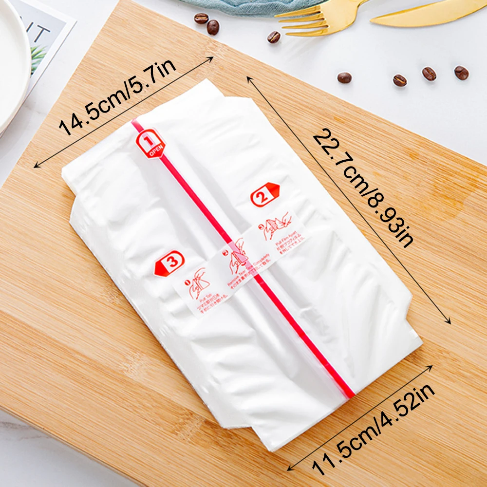 100 Uds bolsa de embalaje Triangular de bolas de arroz Nori algas Onigiri Sushi bolsas de regalo de plástico fácil de rasgar accesorios Bento portátiles nuevo
