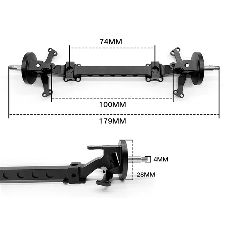 โลหะเพลาหน้าชุดพวงมาลัย Link POLE Linkage Rod ไม่มี Power สําหรับ Tamiya 1/14 RC รถบรรทุกรถอะไหล่อัพเกรด