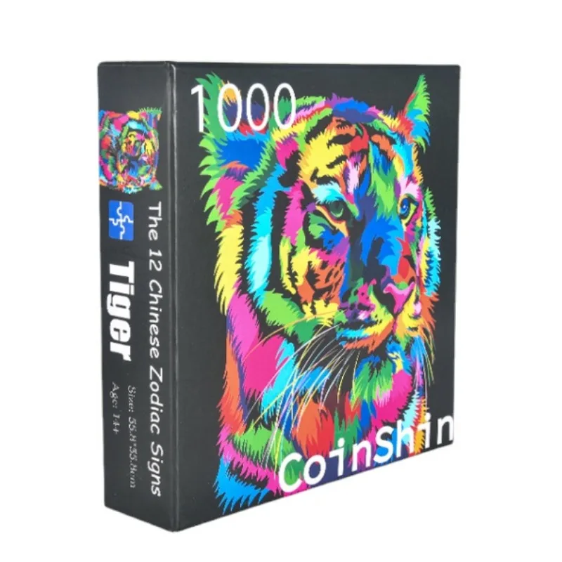 

Пазл с изображением тигра, 1000 шт.