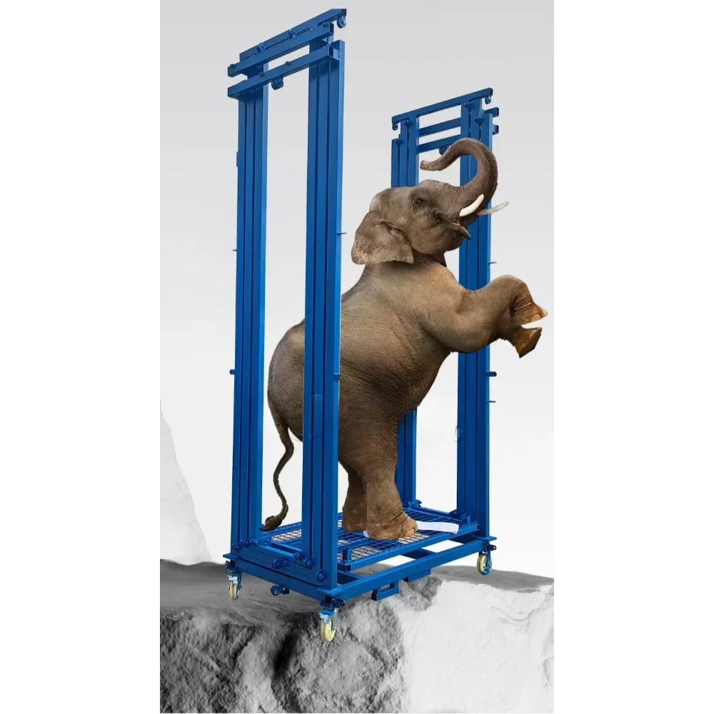 Lift mobile lifting platform foldable small electric scaffolding