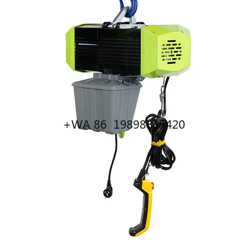 

220v Small Electric Chain Hoist 500kg 1000kg Industrial Variable Speed Mini Electric Hoist