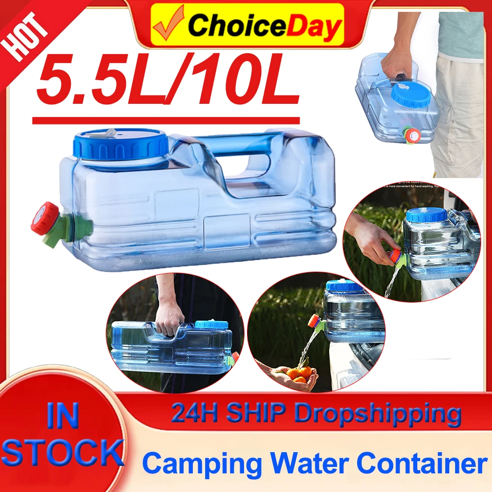 

Л/10 л автомобильное ведро для воды, контейнер для воды для кемпинга с краном, резервуар для воды, без утечки, емкость для переноски воды для путешествий