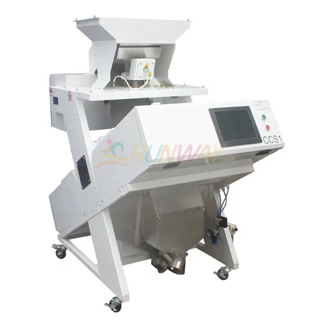 Small capacity 500kg/h rice color sorter Ghana Market