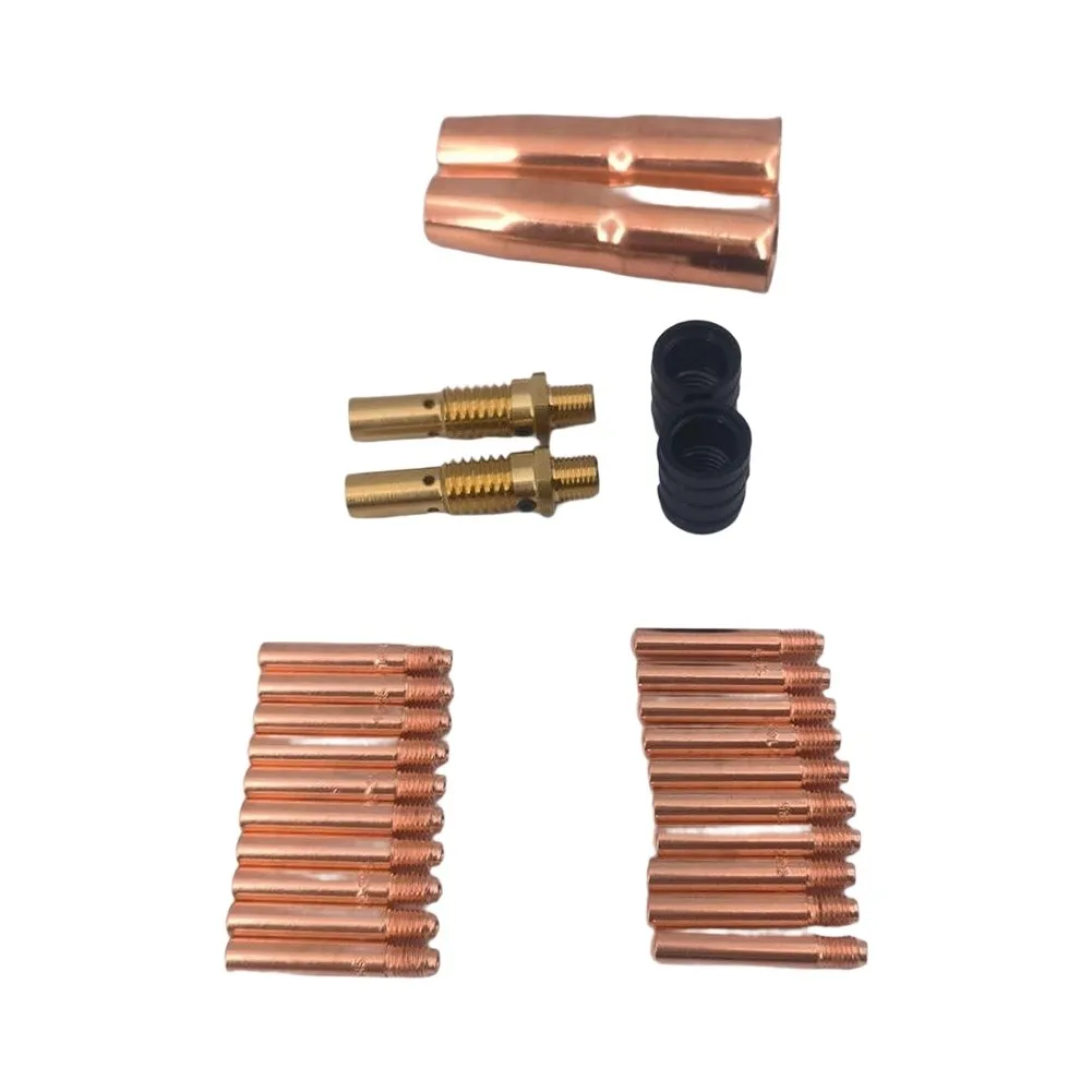 FOR Lincoln For Magnum 200 250 For MIG Replacement Kit Containing Nozzles Diffusers Adapters and Tips 22 50 52 32