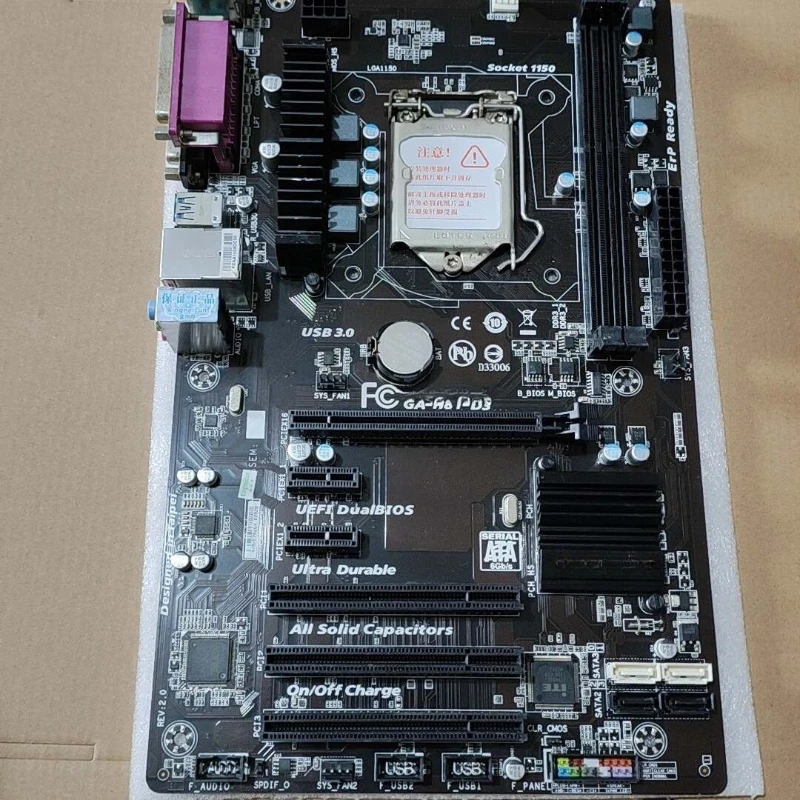 

used GA-H81-D3 ATX Motherboard LGA1150 DDR3 for GIGABYTE