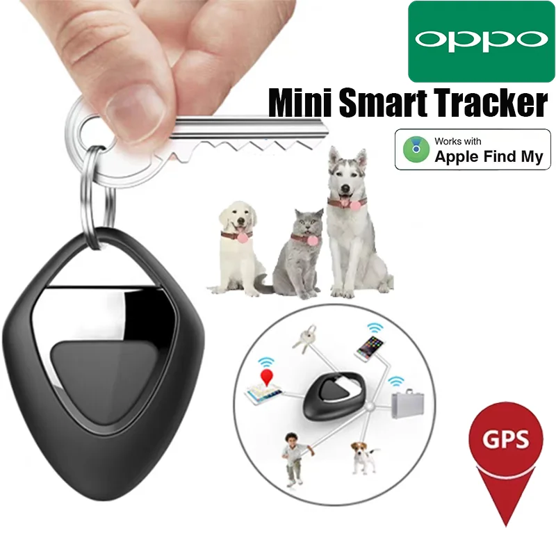

OPPO GPS умный трекер для пожилых детей устройство напоминания против потери сумка для домашних животных кошелек Bluetooth локатор для Apple Finder Airtag