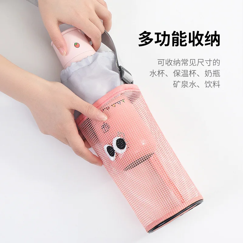 Mesh Makeup Toiletry Storage Bags Handbags Portable Travel Washing Body Shower Tools Organizer Hanging Cosmetic Organizer Pouch