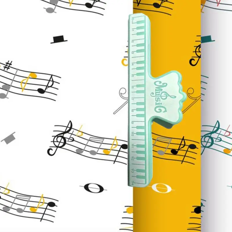 Music Score Clip 2pcs Piano Book Page Clip Sheet Music Clamp Musicians Composers Page Holder With Strong Spring For Textbooks