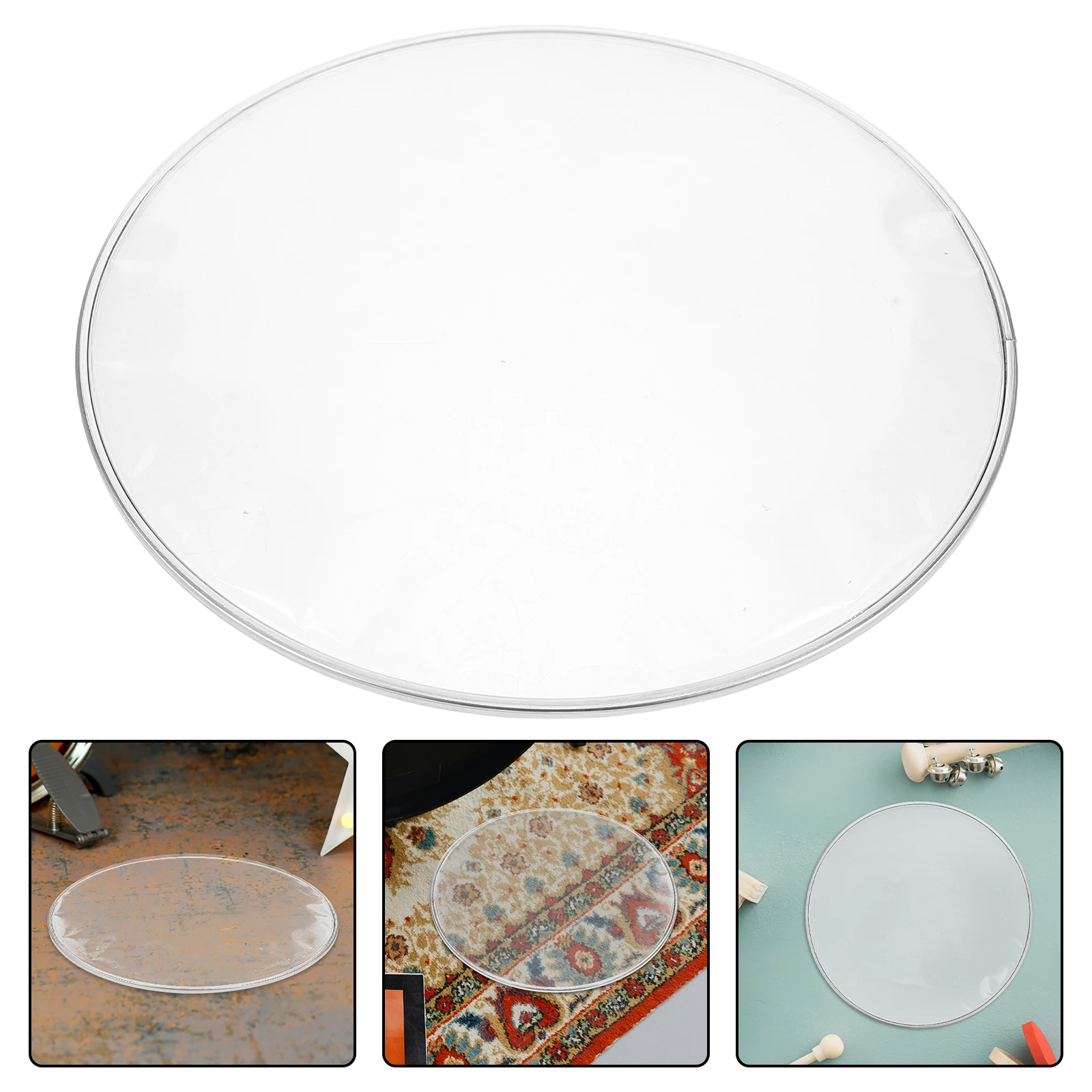 

Drum Snare Bottom 14 Inch Training Head Part Metal Replacement Polyester Accessories