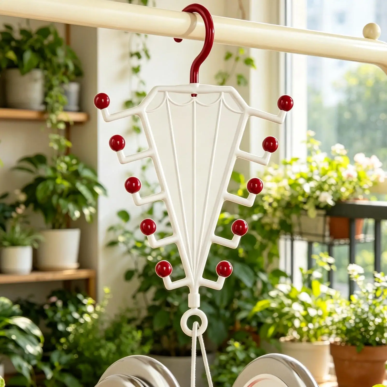 Clothes Hangers Space Saving V Shaped Double-sided Clothing Rack Closet Organization Rack for Dress Pants Skirt Suit Coat