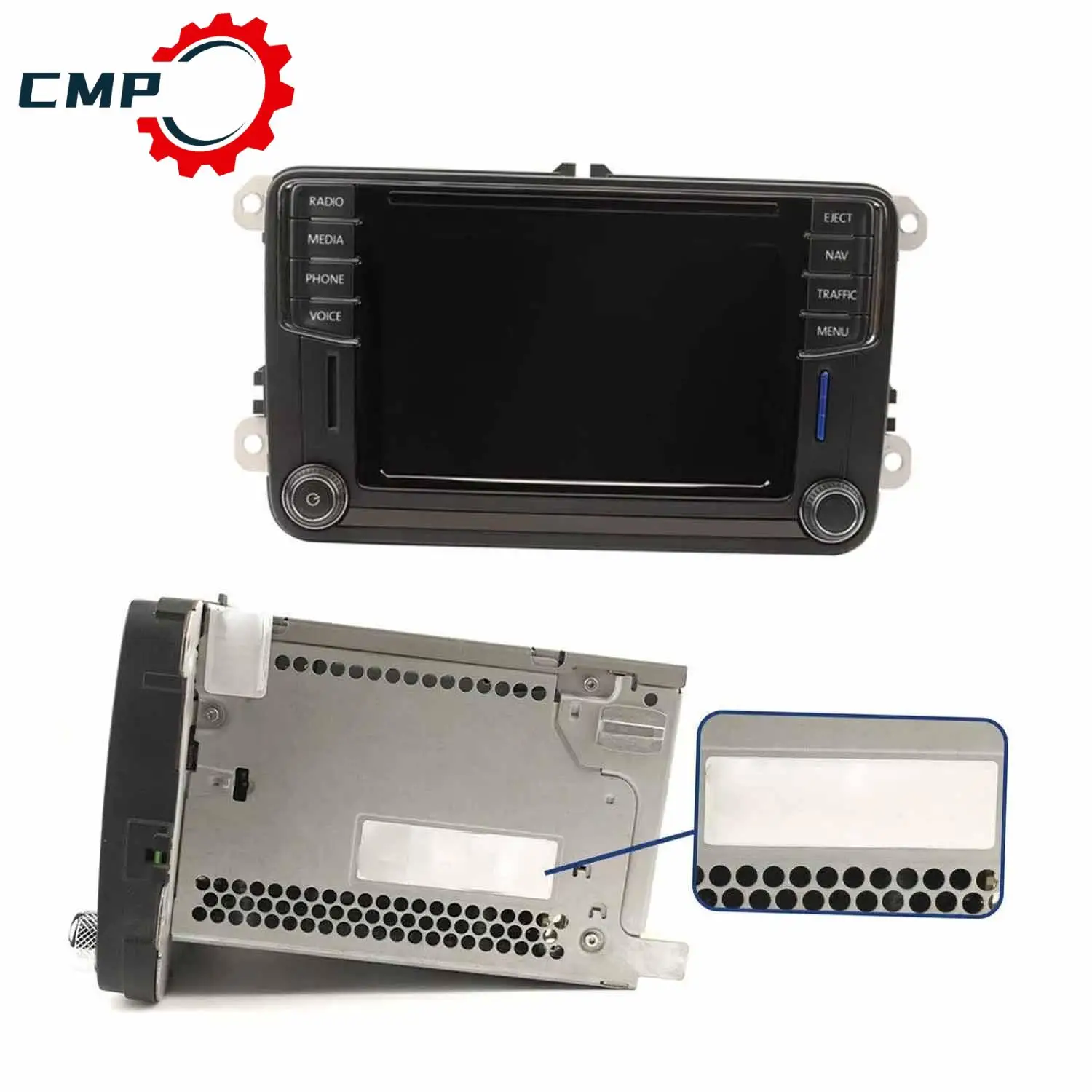 

1Pcs 6.5 Inch 40-Pin 5V LCD Display Touch Screen Assembly 5C0035680 For VW MIB STD2 680 200 Radio Car Interior Accessories