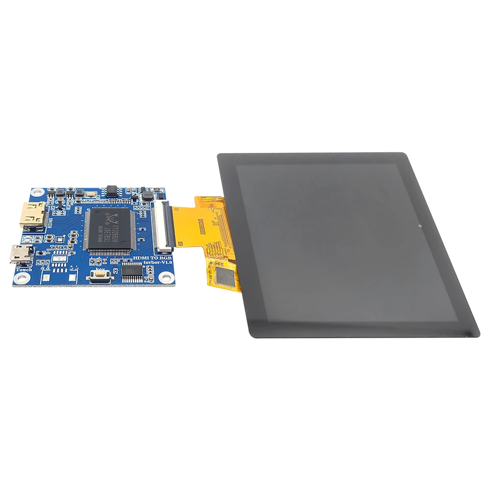 4.0 Inch TFT LCD-scherm Module Vierkant 480*480 3WSPI RGB 18Bit 40Pin 3.3V ST7701S met Touch GT911 HDMI Drive Board