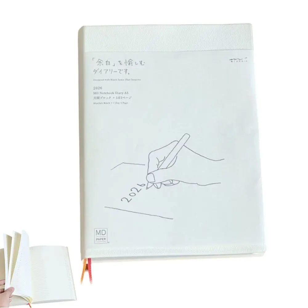Portable A6 2026 Planner with Calendar To Do List Student Notebook Notepad School Office