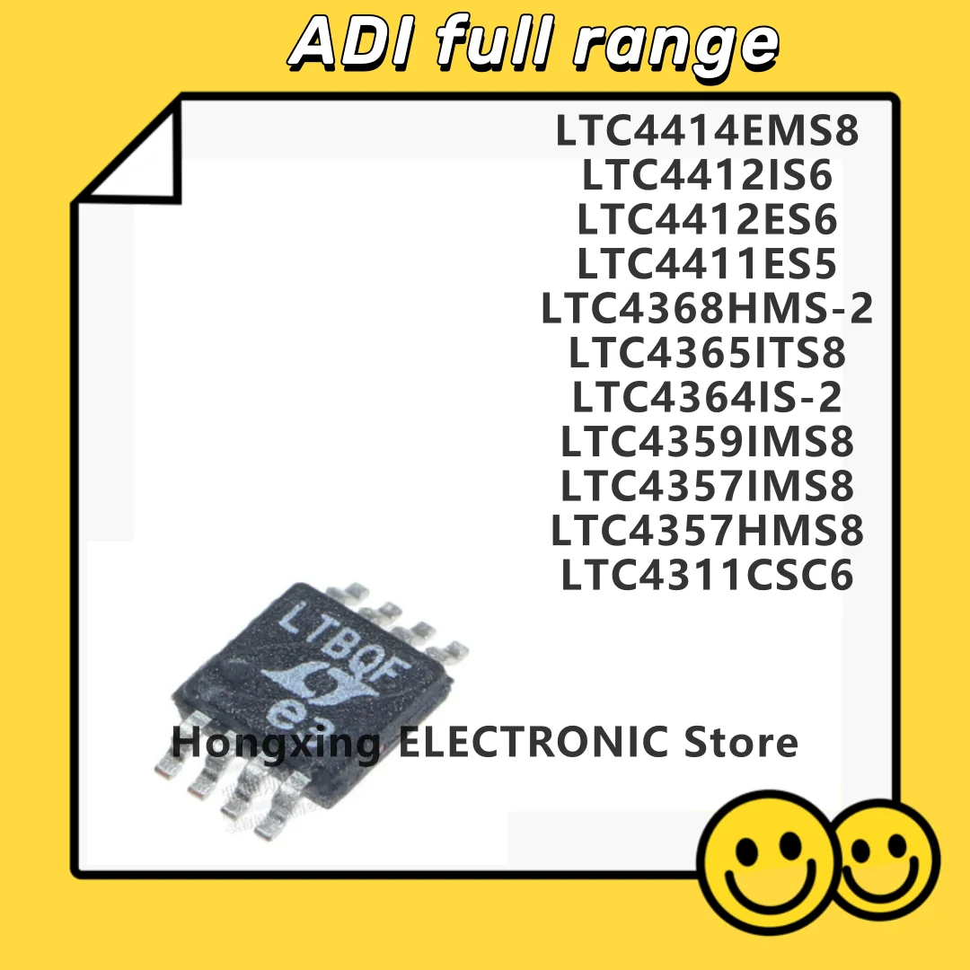 LTC4414EMS8 LTC4412IS6 LTC4412ES6 LTC4411ES5 LTC4368HMS-2 LTC4365ITS8 LTC4364IS-2 LTC4359IMS8 LTC4357IMS8 LTC4357HMS8LTC4311CSC6