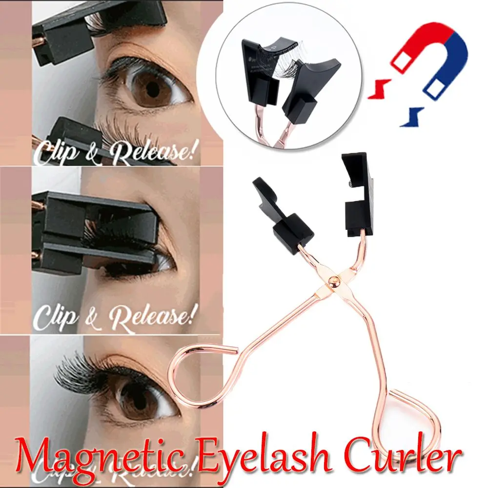 No Need Glue Magnetic Lashes Magnetic Eyelash Curler Quantum Soft Magnetic False Eyelashes Eyelash Clip Only 2 Seconds to Wear