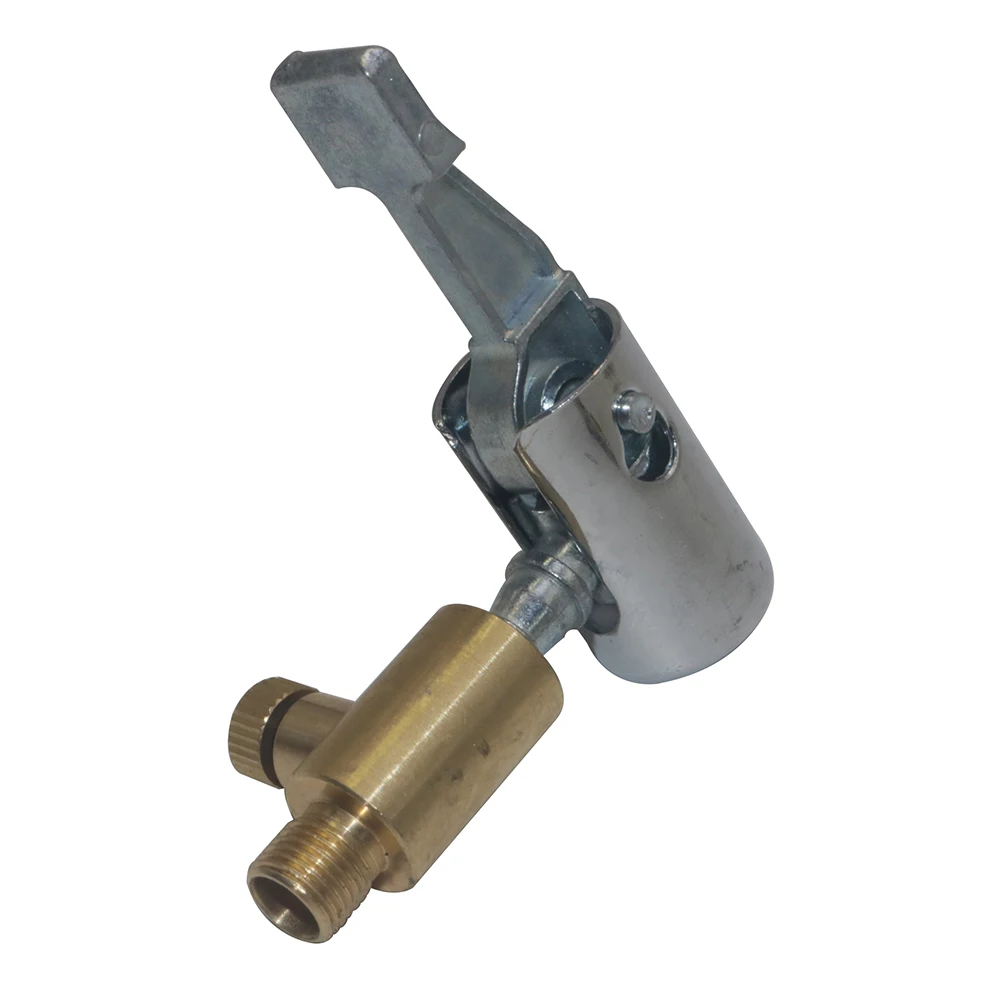 

Portable Car Tire Nozzle Clamp Valve Adapter Inflatable Pump Connector Car Tire Air Chuck Inflator Compressor Can Be Deflated