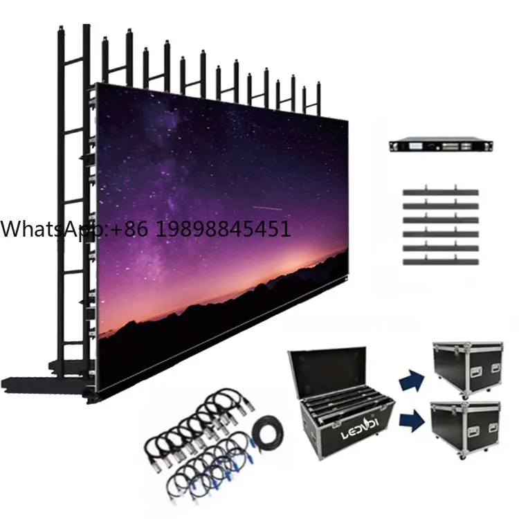 

P2.6 2.9 P3.91 3840Hz Rental LED Display Panel for Concert Stage Event Backdrop Outdoor Display Easy Installation